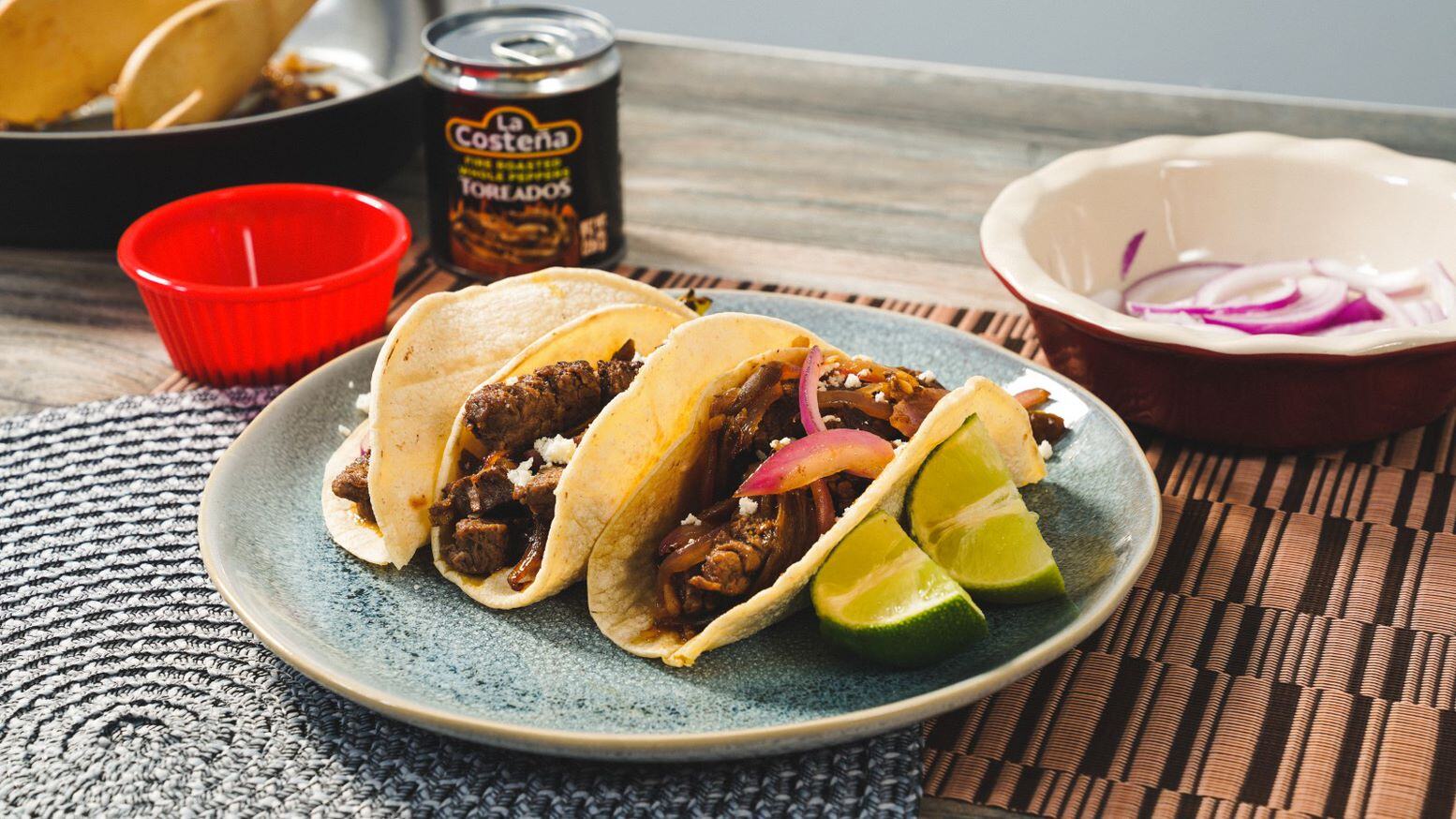 Flank stake tacos-1