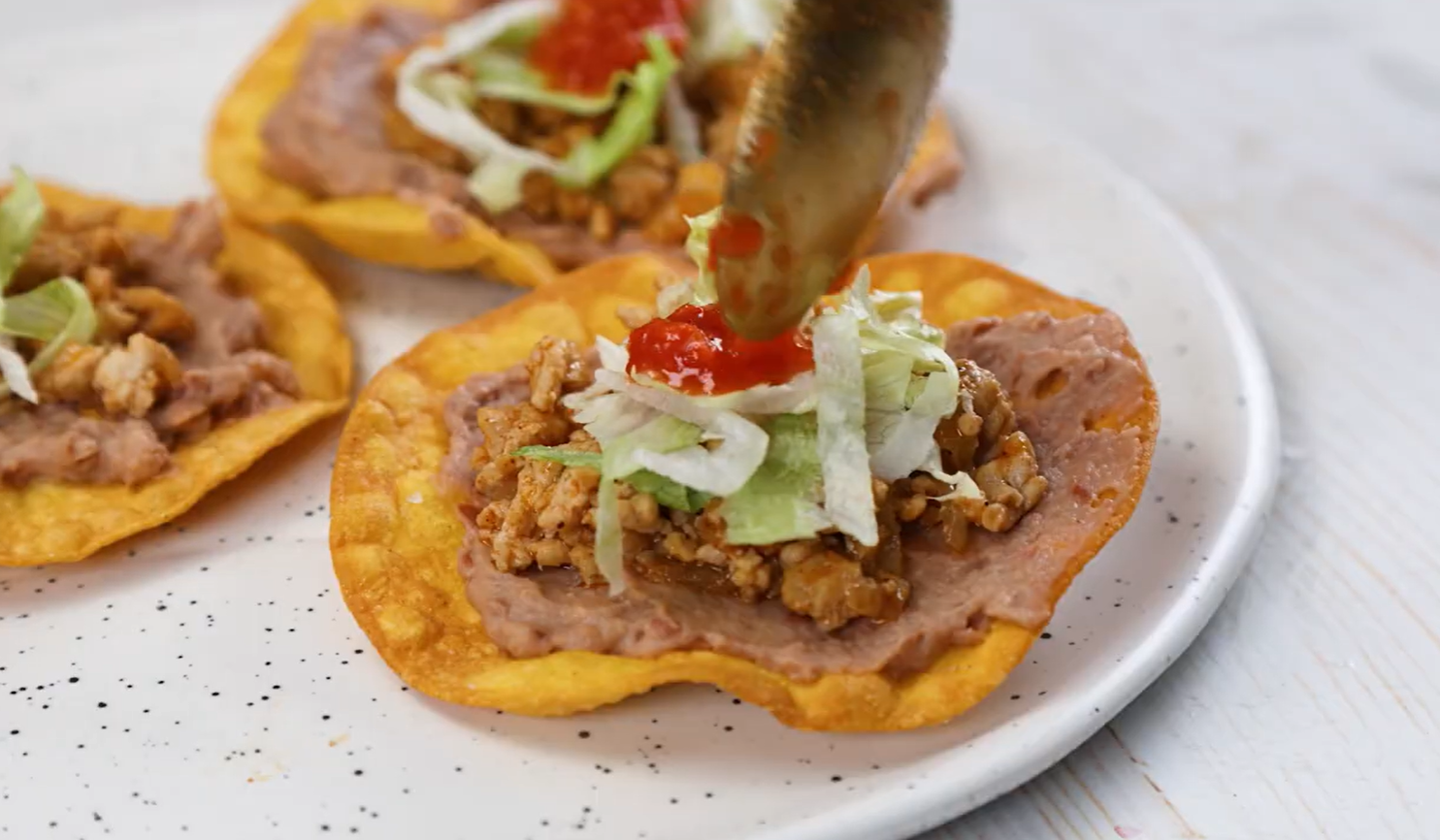 Hearty Bean Tostadas