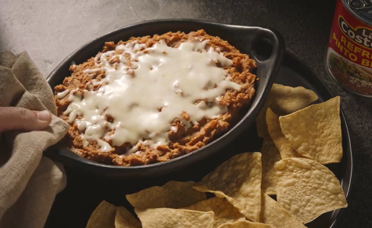 Refried Bean Chipotle Cheese Dip