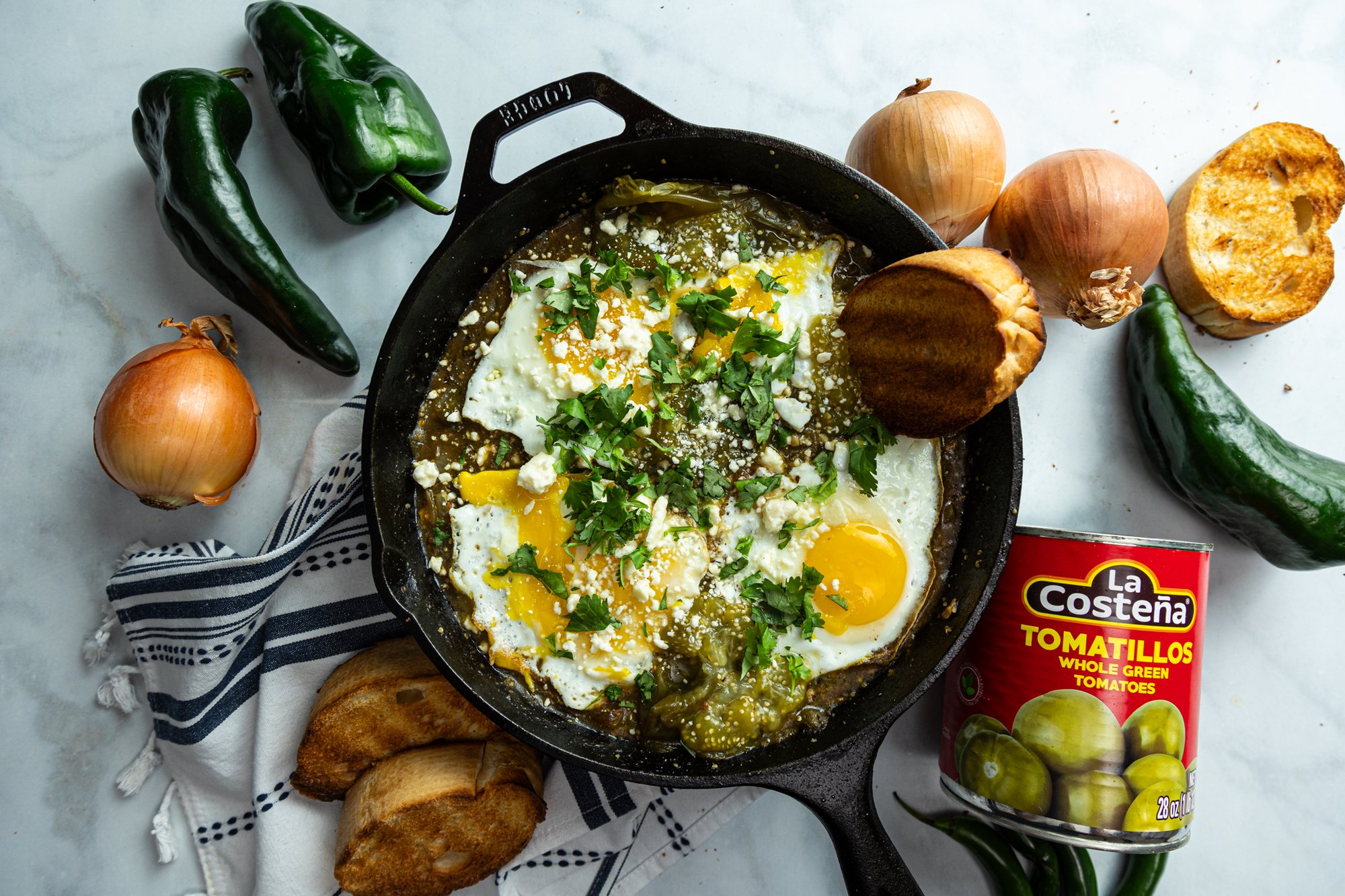 Roasted Tomatillo Shakshuka-3