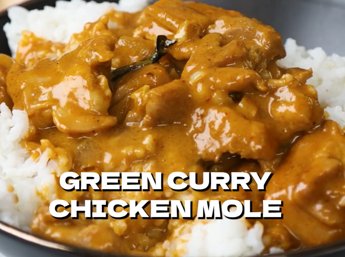 Green Curry Chicken Mole