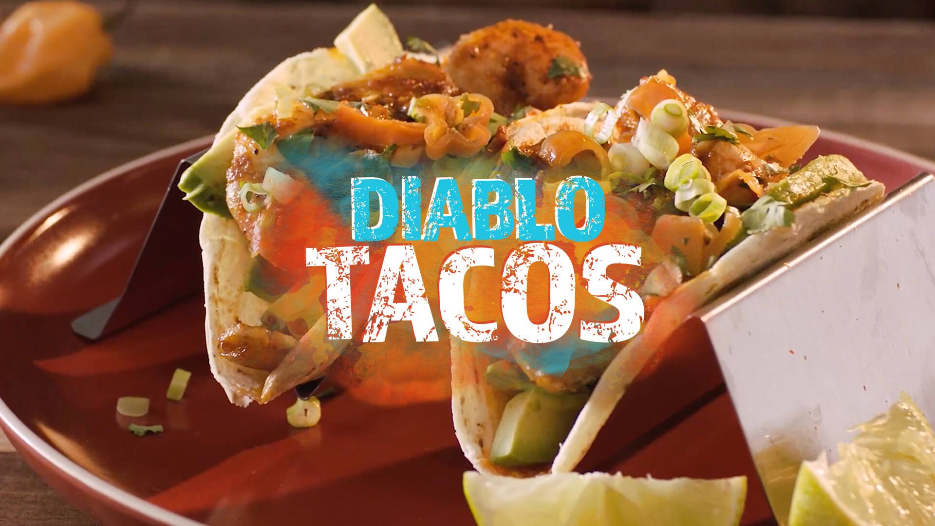 Diablo Shrimp Tacos (“A la Diabla”)