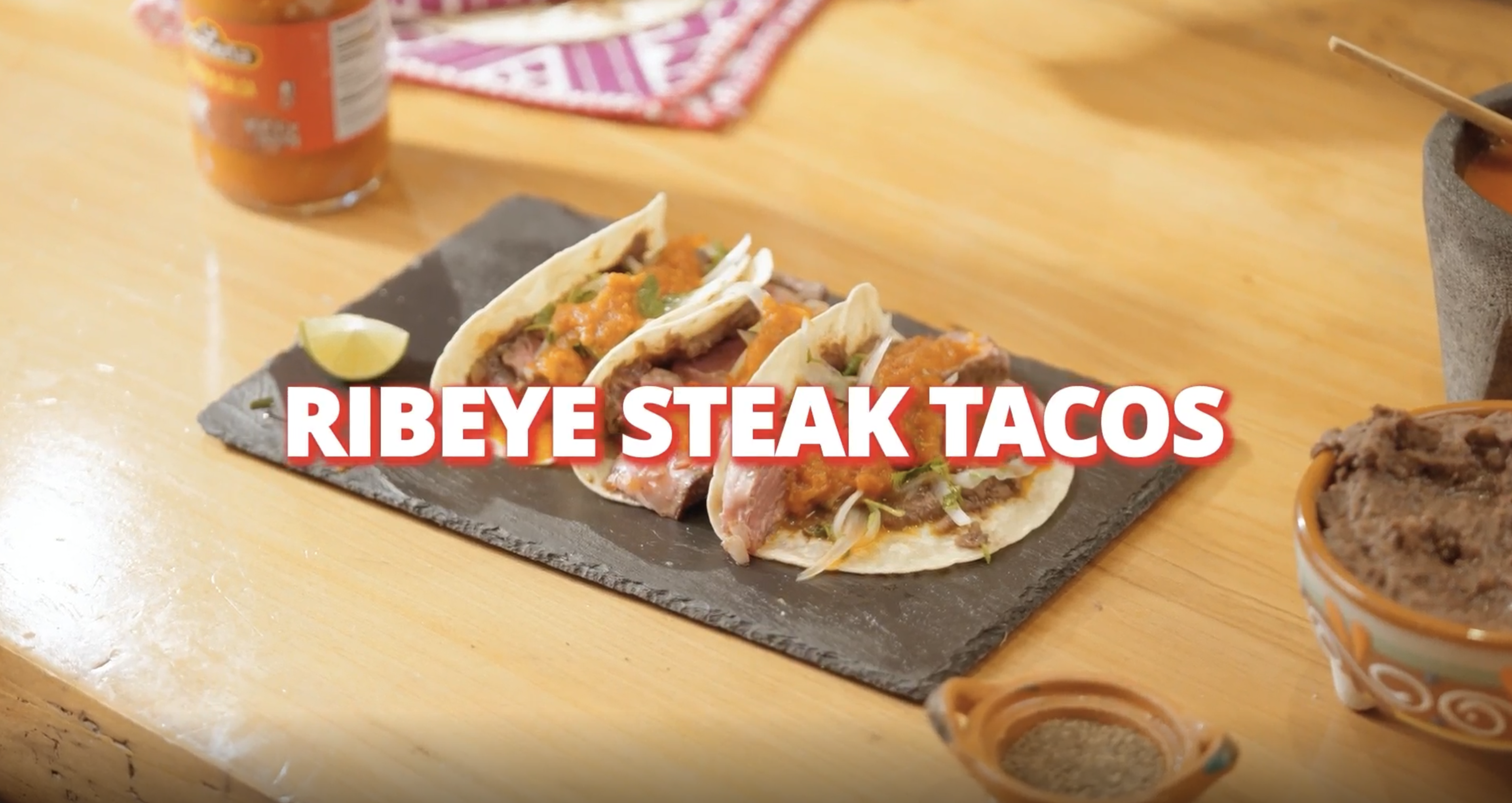 Ribeye Steak Tacos